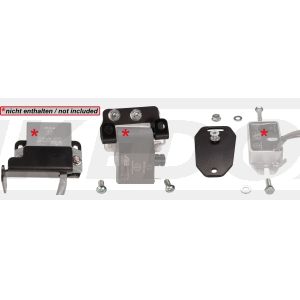 Powerdynamo Mounting Set for Ignition Coil, Regulator and Control Unit (CDI), complete incl. small parts