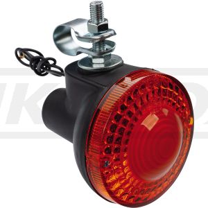 Lenkerblinker komplett mit Klemme, 1 Stück, e-geprüft, mit Leuchtmittel BA15s 12V/21W, mit Schelle (wir empfehlen die OEM-Schelle Art. 22311)