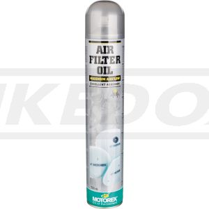 Luftfilteröl 750ml Spray (zum Benetzen von Schaumstoff-/Metallgewebefilter, sehr klebrig, für Straßen- und Offroad-Einsatz