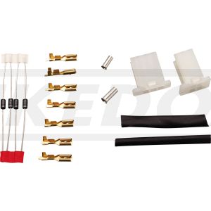 Kit de raccord électrique au faisceau d'origine XT 500 pour nos compteurs de 60mm avec voyants (avec notice)