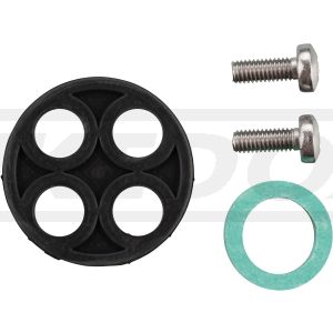 Benzinhahn-Reparatur-Set inkl. Schrauben, Durchmesser Dichtung 22mm