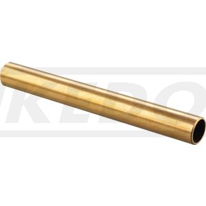 Ersatz-Ansaugrohr für Benzinhahn, Messing 7x60mm, zur Reparatur bei Korrosionsschäden, wird 15mm tief im Benzinhahn eingesteckt