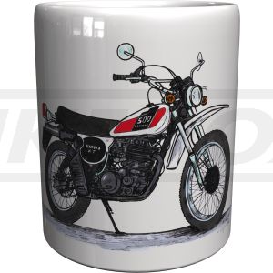Porzellan-Becher 'XT500 1976'