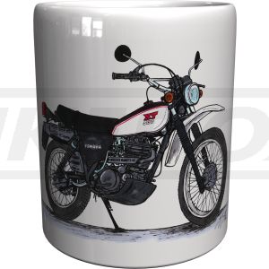 Porzellan-Becher 'XT500 1986'