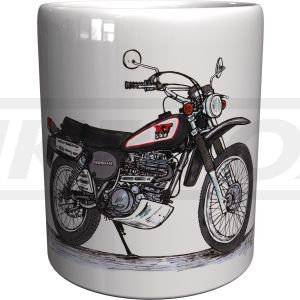 Porzellan-Becher 'XT500S 1989'