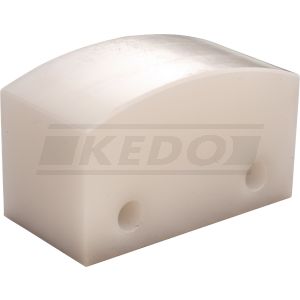 Schleifblock Kettenspanner, abgerundete Form, Lochabstand 30mm, OEM-Vergleichs-Nr. 2N0-22178-00