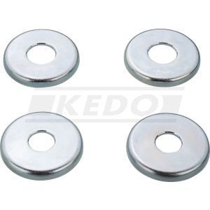 Geschüsselte U-Scheibe Lenkerhalter unten & oben, 4 Stück (2x oben, 2x unten), OEM-Vergleichs-Nr. 90209-10142, 90209-12143