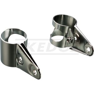 Replica Headlight Bracket TT500 without Damper, 1 pair, chromed, needs 2x item 33036, OEM-reference # 1K7-84118-60-33