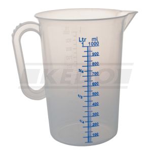 Doseur gradué 1000ml, transparent