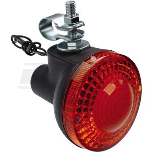 Lenkerblinker komplett mit Klemme, 1 Stück, e-geprüft, mit Leuchtmittel BA15s 12V/21W, mit Schelle (wir empfehlen die OEM-Schelle Art. 22311)