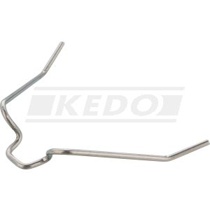 Spannfeder/Klammer für Lampeneinsatz / Scheinwerfer, 1 Stück (3x benötigt), OEM-Vergleichs-Nr. 308-84124-40
