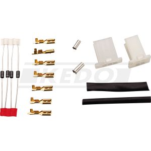 Kit de raccord électrique au faisceau d'origine XT 500 pour nos compteurs de 60mm avec voyants (avec notice)