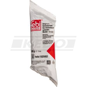 Schmierfett / Lithiumseifenfett mit MoS2, ideal zur Füllung unserer Fettpressen Art. 50287/50288 und Anwendung an SR/XT geeignet, 90g Beutel