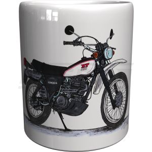 Porzellan-Becher 'XT500 1986'