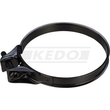 Hose Clamp for Intake Duct/Air Box, 1 piece, black (Clamping range 55-59mm, width 8,5mm), alternative see item 22310
