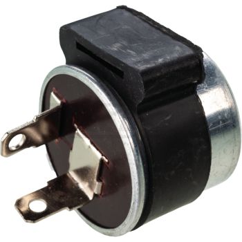 Blinkrelais 6V, 2polig, mechanisch (Lieferung OHNE Gummihalter, bitte vom Altteil übernehmen)