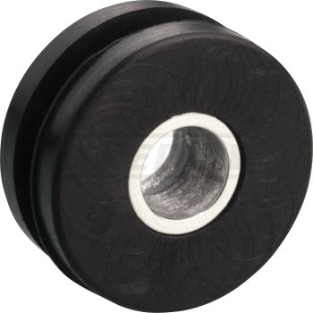 Gummidämpfer-Buchsen-Set (M5), 1 Stück (Bohrung d=11mm/Materialstärke t=2-3mm, Buchse aus Edelstahl)